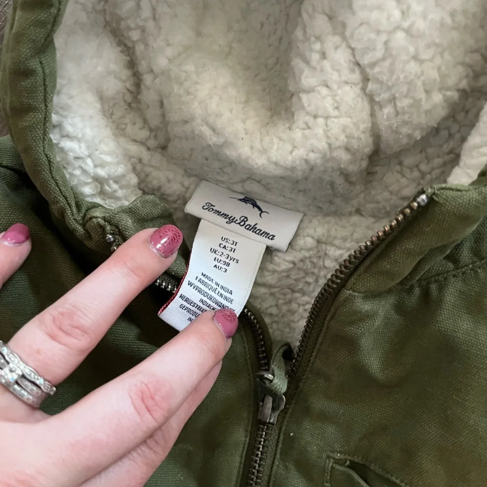 Tommy Bahamma kids duck canvas coat